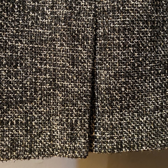 J Crew Sparkle Tweed sheath dress velvet frayed - Picture 5 of 16